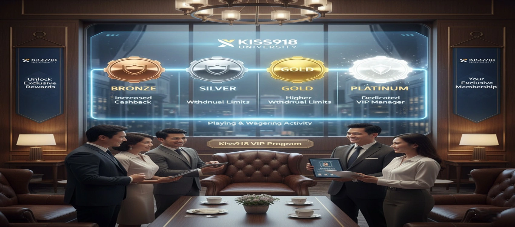 kiss918-university-vip-program-tier